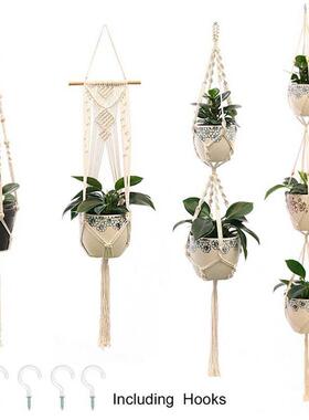 Hanging Planter Flowerpot Plant Holder Macrame Plant Hanger