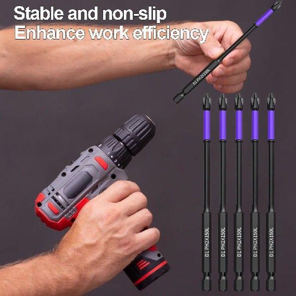 Adjustable Length Magnetic Electric Drill Metal High