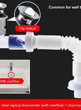 Adjustable Sink Drain Pipe Kitchen Trap Adjustable S Tube