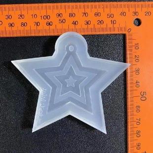 Star Angel Geometry Earrings Molds W8KF Silicone Loves