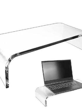 acrylic computer monitor stand riser Space-saving Table