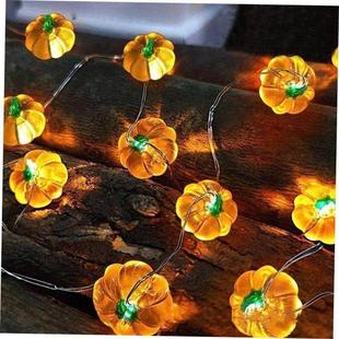 Bat Pumpkin Spider Lit ost Halloween String Decorations