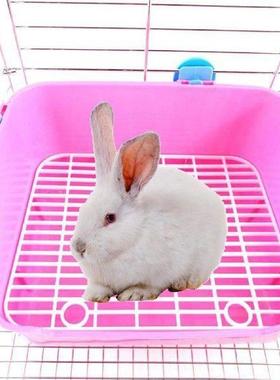 Rabbit Toilet Box Trainer Potty Corner Tray Cage Litter