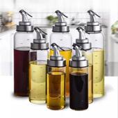 bottle Oil Container Vinegar Cruet Dispenser Glass