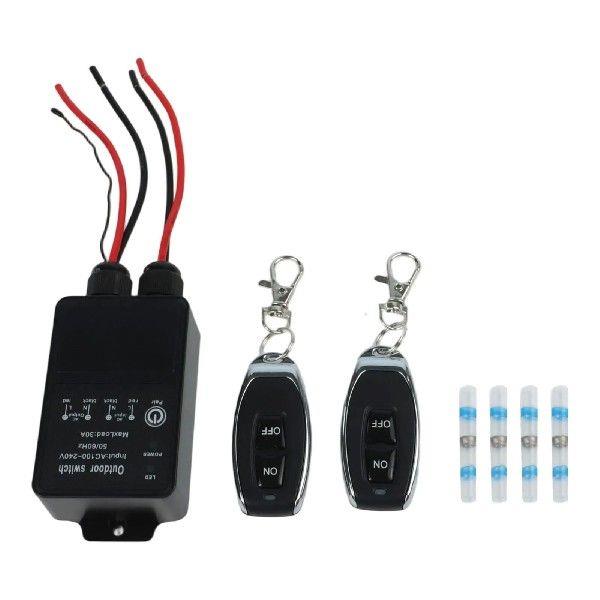 IP65 Rated Outdoor Waterproof Switch Outdoor Use 30a Relay