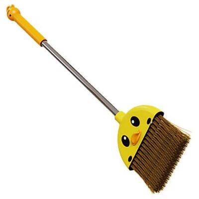 Household Little Yellow Duck Broom Kids Toys Toddler