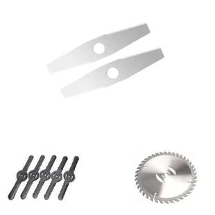 For Blades Garden Mowers Trimmers Plastic Battery Stainless