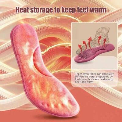 Self Heated Insole Sweat Absorption Arch Support Insoles