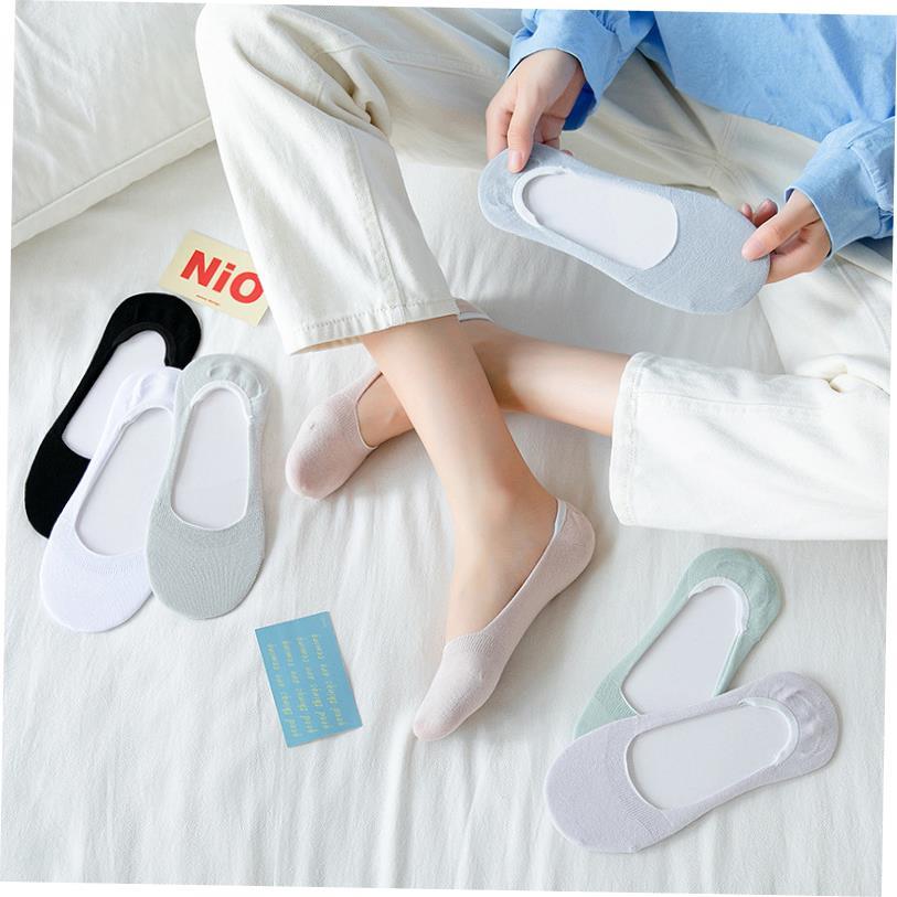 Boat socks womens pure cotton shallow mouth invisible socks