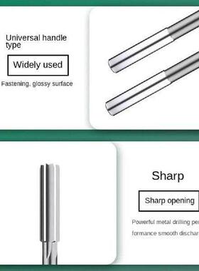 H7 Machine Reamers Hard 2-8mm HSS Straight Reamer High