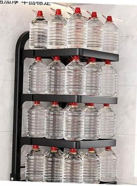 kitchen accessories Multi-layer pot storage rack Layering in