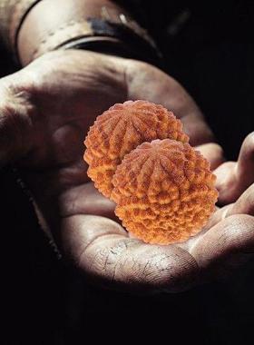 2 Pcs Massage Tools Ball Mini Hand Balls Wooden Massaging