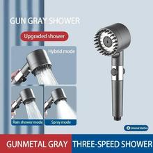 High Pressurized Filter Shower Head 3-mode Adjustable Spray