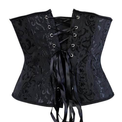 Gothic Sexy Underbust Corset Waist Trainer Slimming Lingerie