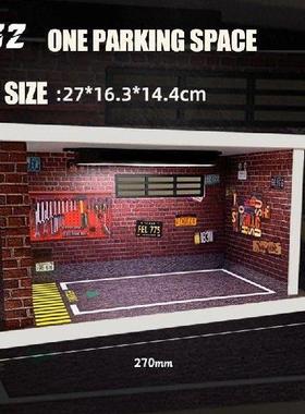 1/32 1/24 1/18 Scale Lighting Parking Lot Assembly Toy