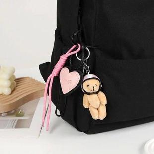 Bear Doll Pendant Gifts Stuffed Helmet Fashion Plush Love