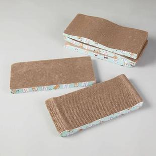 Double Cat Cardboard Board sided Scratch