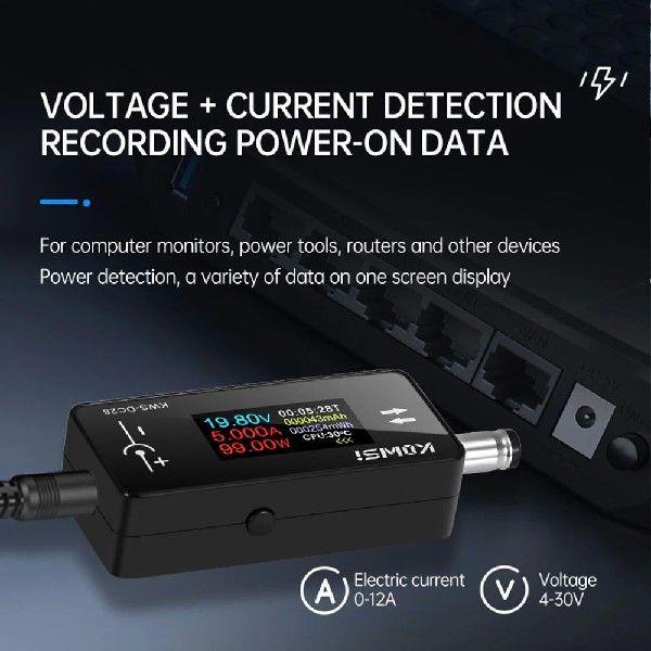 DC 4-30V 12A Voltage Current Tester Digital Voltmeter