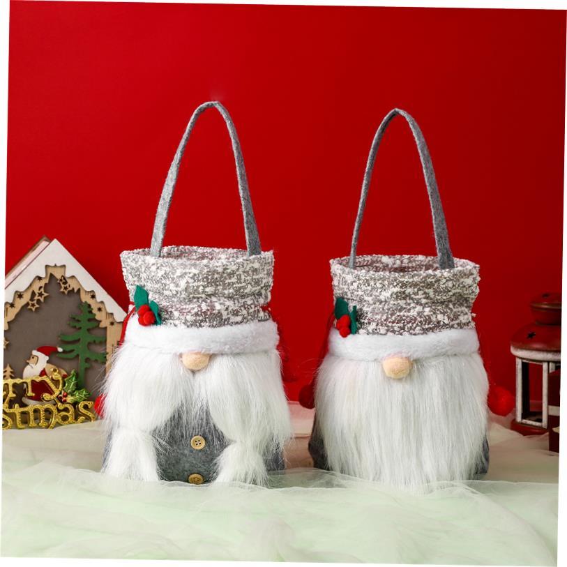 New Christmas Faceless Old Man Apple Bag Children's Cand