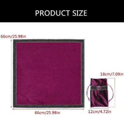 Nonslip Tarots Tablecloth Altars Cloth Divinations