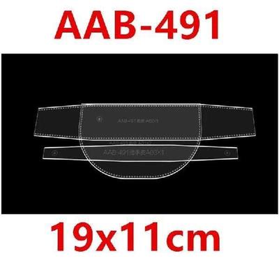 Acrylic Leather Tools Men Women Long wallets Stencil DIY