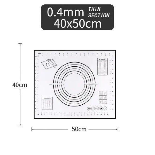 Silicone Baking Mat Pad Baking Sheet Pizza Dough Maker