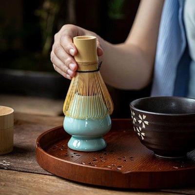 Bamboo Matcha Whisk Handmade Japanese Chasen Stirrer Brush