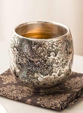 Bead 999 sterling silver porcelain tire ver tea Kung Fu tea