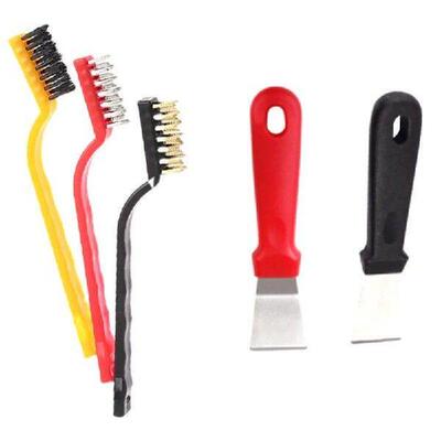 Gas Stove Cleaning Wire Brush Kitchen Tools Metal Strong