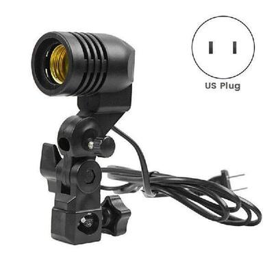 Light Lamp Photo Studio E27 AC Socket Photography 1.8M