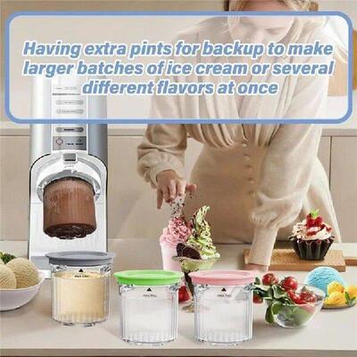 ZZ-Pint Containers And Lids Replacement Compatible For