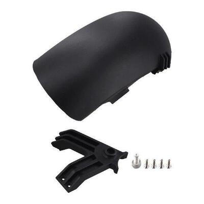 Black Electric Scooter Mudguard Scooter Replacement Plastic
