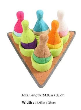 Smelling Pad Bunnies Rabbit Enrichment Puppy Squeaky