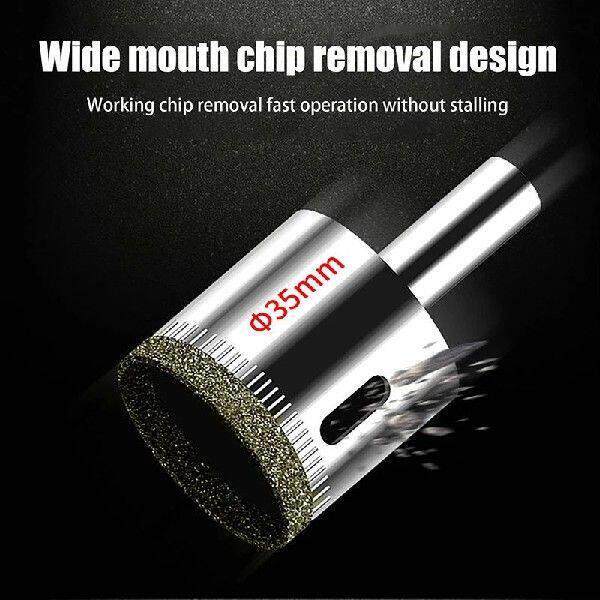 Glass Diamond Coated Drill Bits Drilling Crown For Tile