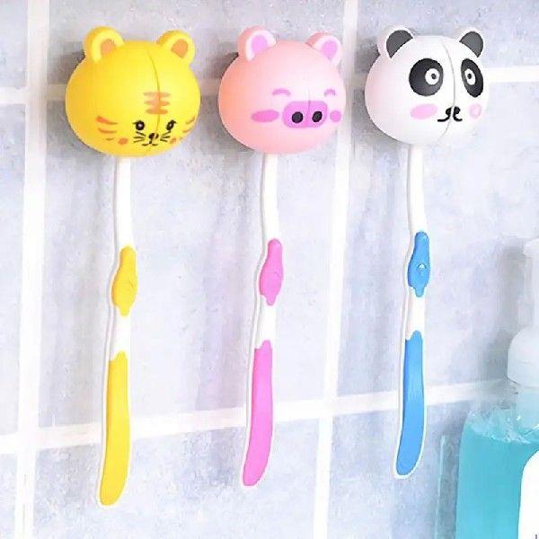 Cute Cartoon Animal Shape Toothbrush Holder Toothpaste Rack