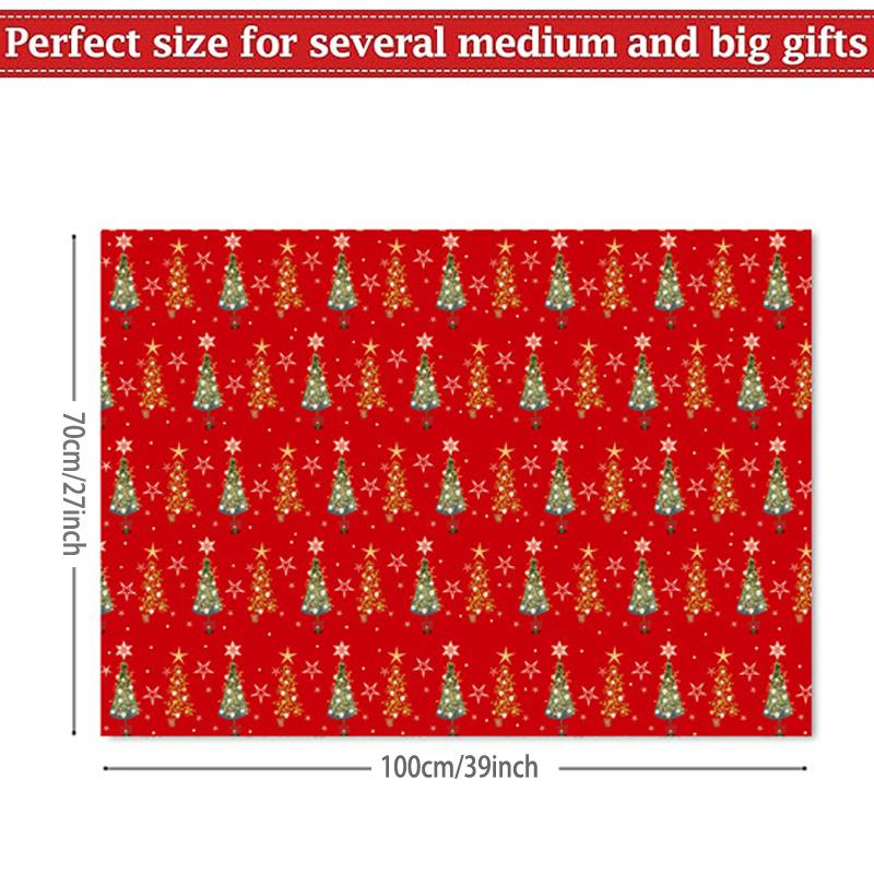 2Pcs Christmas Wrapping Paper 27