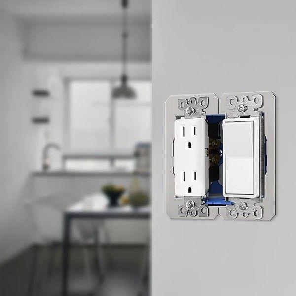 10/15/20pcs Wall Plate Spacer Flush Fit Device Leveling