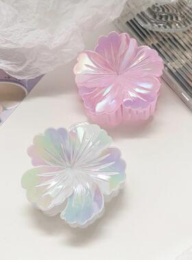Flower Hair Clips Cute Hair Clip , Big Claw Clip Strong Hold