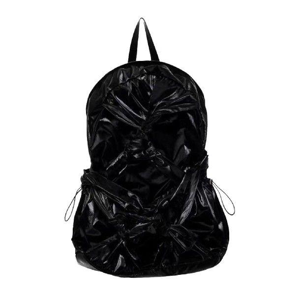 Bow Casual Backpack Sport Bag Carry Bag Handbag Storage