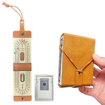 Cribbage Wooden Board Game Funny Family Friends Interactive
