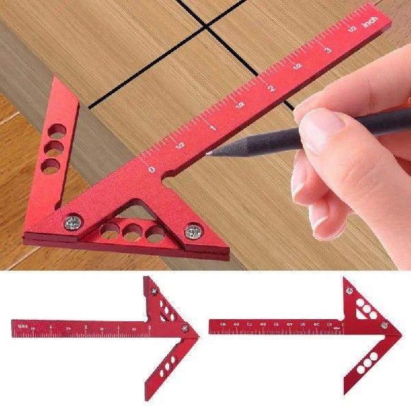 Center Mark Carpenter Ruler Woodworking Center Scribe