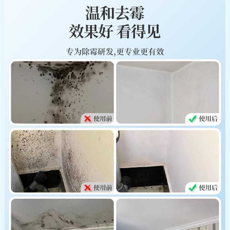 Instant Mold and Mildew Stain Remover Spray - Scrub Free