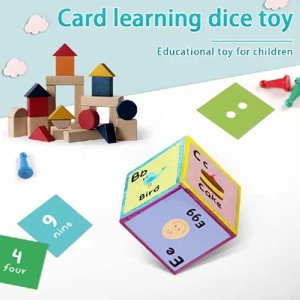 W8KF Dices with Clear Pocket Large Teacher Dices Learning