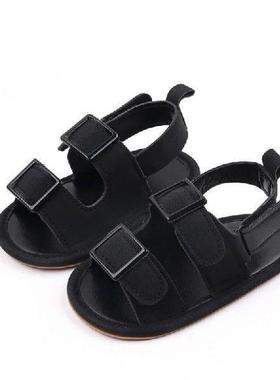 Crib Shoes Adjust Beach Shoes Soft Rubber Shoes Soft PU