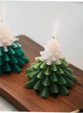 Scented Candle Christmas Tree Candles Home Decor Romantic