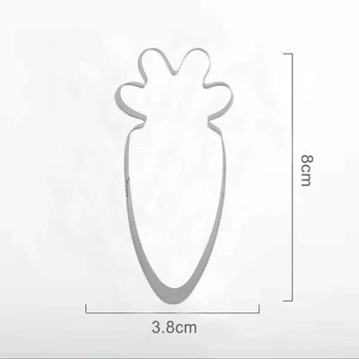 5 PCS Easter Cookie Moulds Egg Bunny Carrot Chicks Cookie Mo