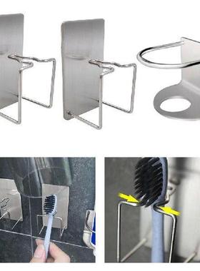 WallMounted Toothbrush Holders Stainless Steel Toothpaste