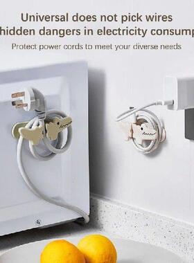 1Pcs Cord Wrapper Organizer Clip Cable Crocodile Shape