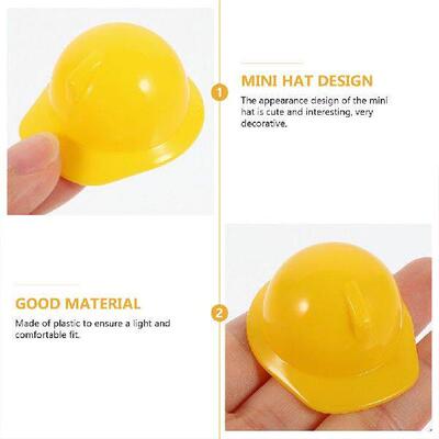 10pcs 1:12 Miniature Safety Model Plastic Mini Construction
