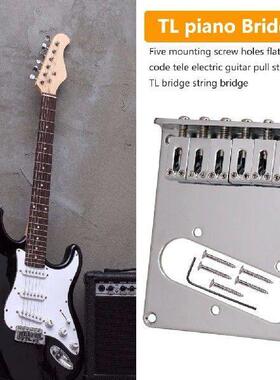 6 Saddles Guitar Bridge Adjustable String for Electric